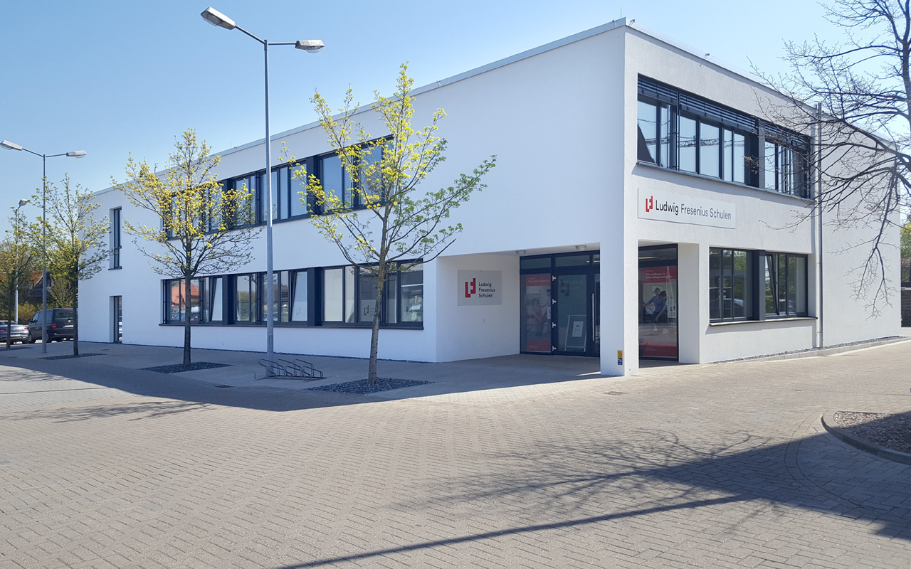 Bild des Gebäudes der Ludwig Fresenius Schulen Weyhe